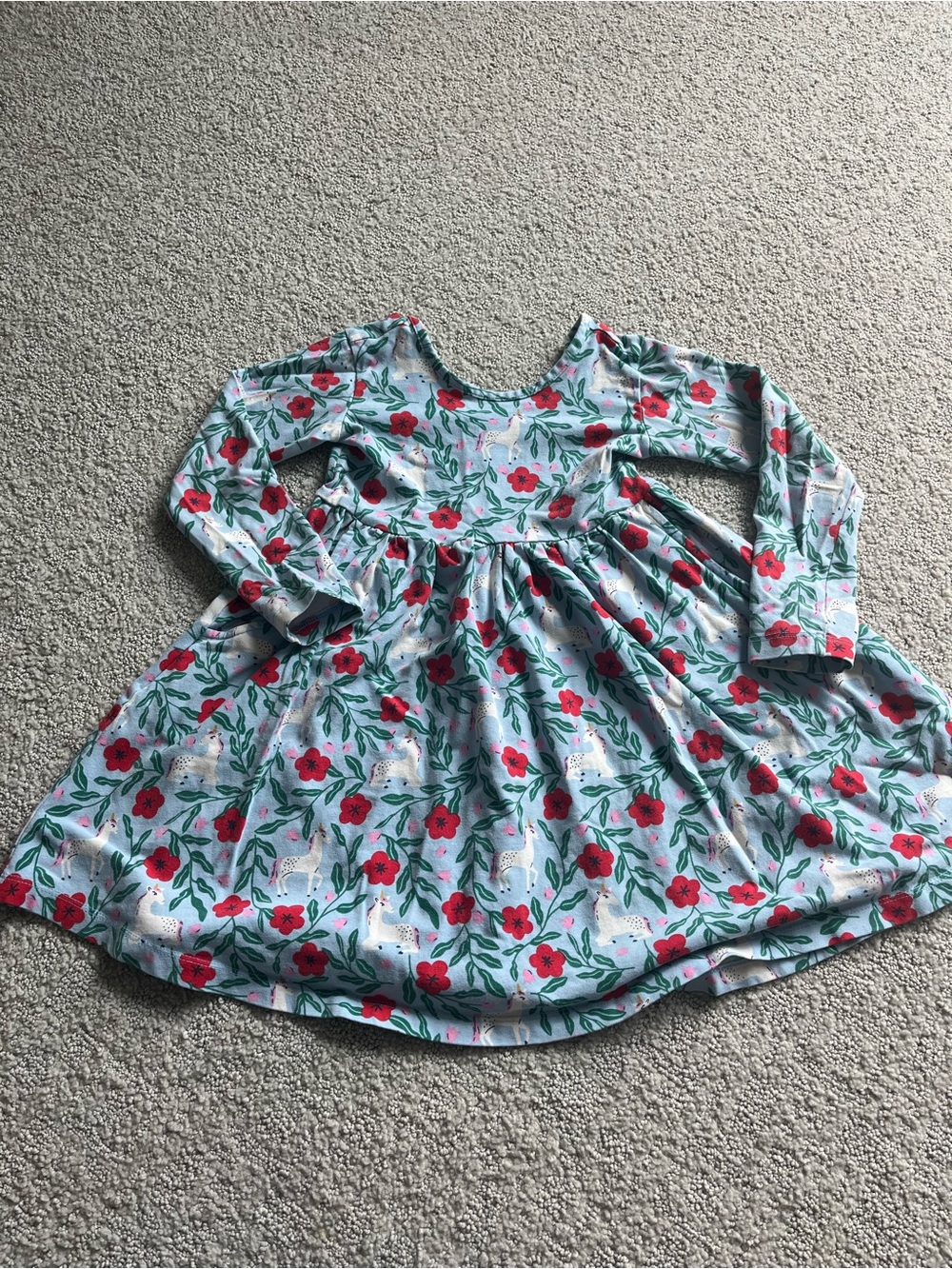 Hanna Andersson Skater Dress 4t excellent condition